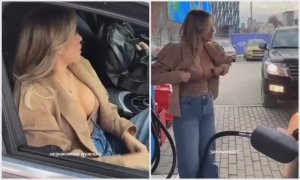 Решили попросить незнакомого мужчину заправить машину