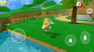 Супер медведь, вини пух играет с таней