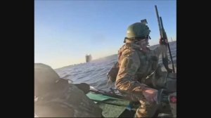 Работа маршруткой на реке #сво