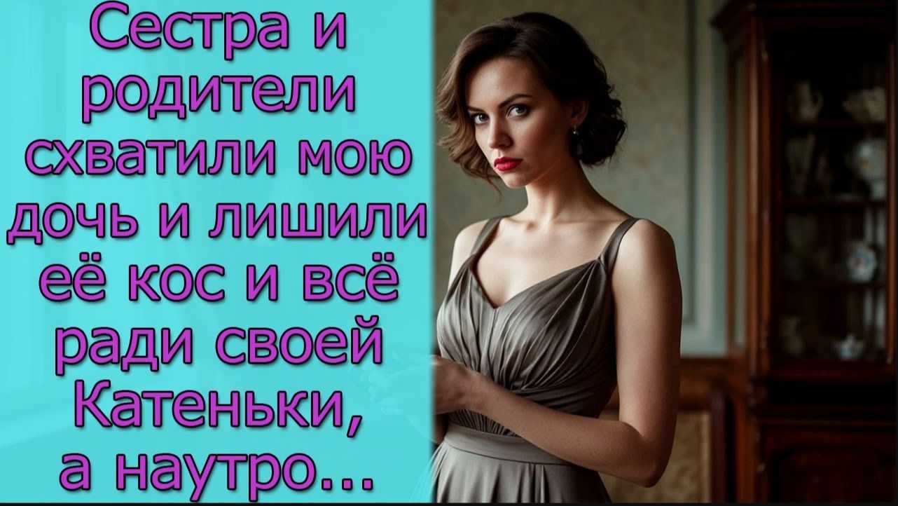 Сестра и родители схватили мою дочь и лишили её кос и всё ради своей Катеньки, а наутро... смотреть онлайн