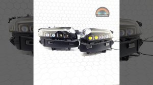 Geely Tugella модернизация света фар - два Bi led + 2 моно модуля на фару!