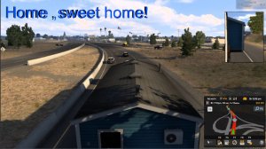 American Truck Simulator Везём дом Негабаритный груз ! Едем по Америке!
