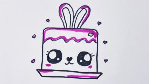 Торт.🎂 Рисуем Вместе.