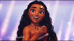 Эльза Анна Рапунцель и Моана