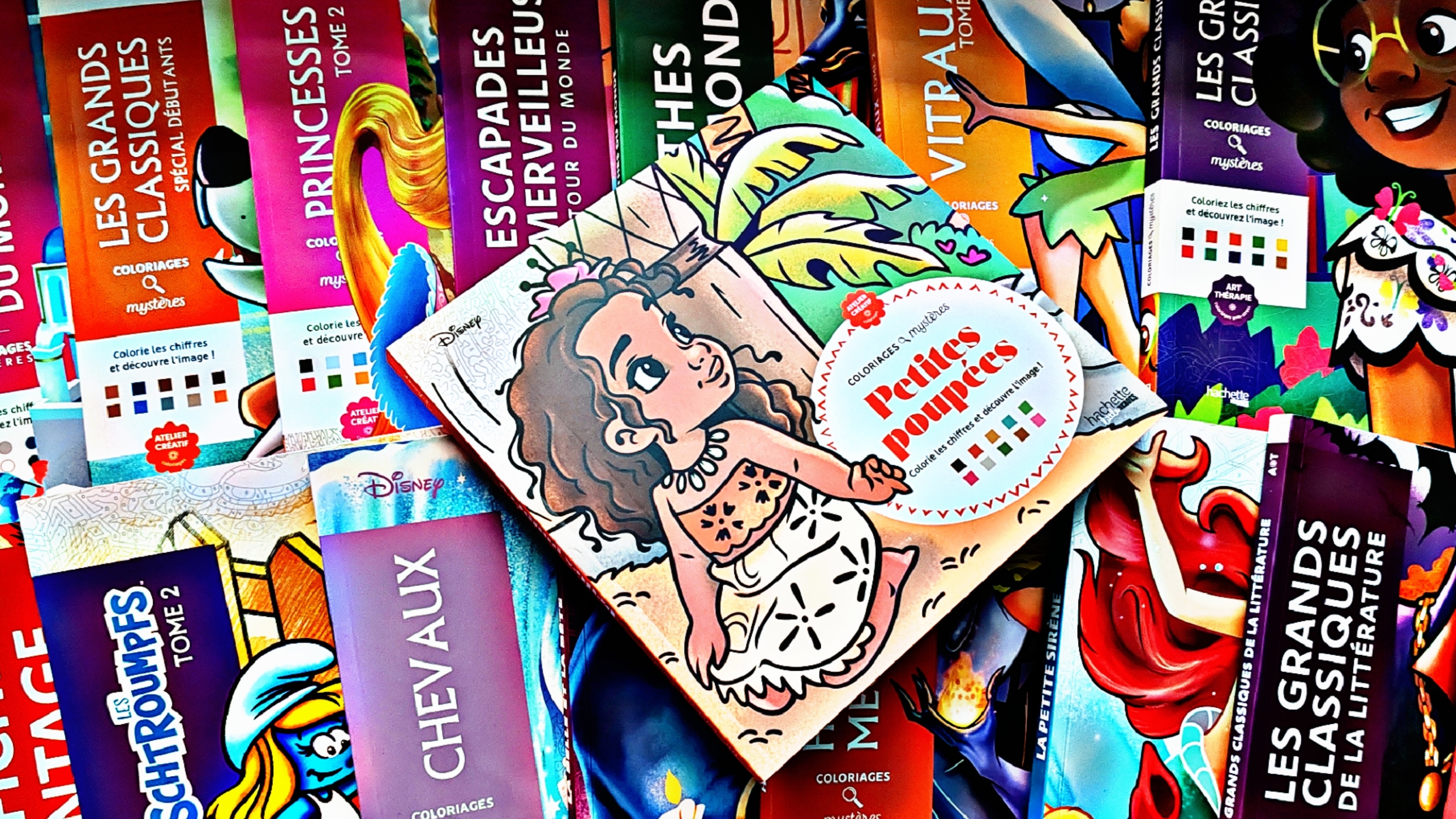 Покупки раскрасок Ашет /Hachette за последнее время ♥️ смотреть онлайн