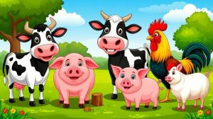 ЗВУКИ И ГОЛОСА ЖИВОТНЫХ для самых маленьких + Развивающие Мультики для Детей + КАК ГОВОРЯТ ЖИВОТНЫЕ