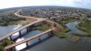 Новоузенск с высоты птичьего полета