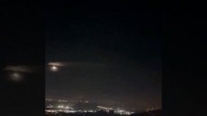 на кадрах что бывает в результате применения ПВО над городом