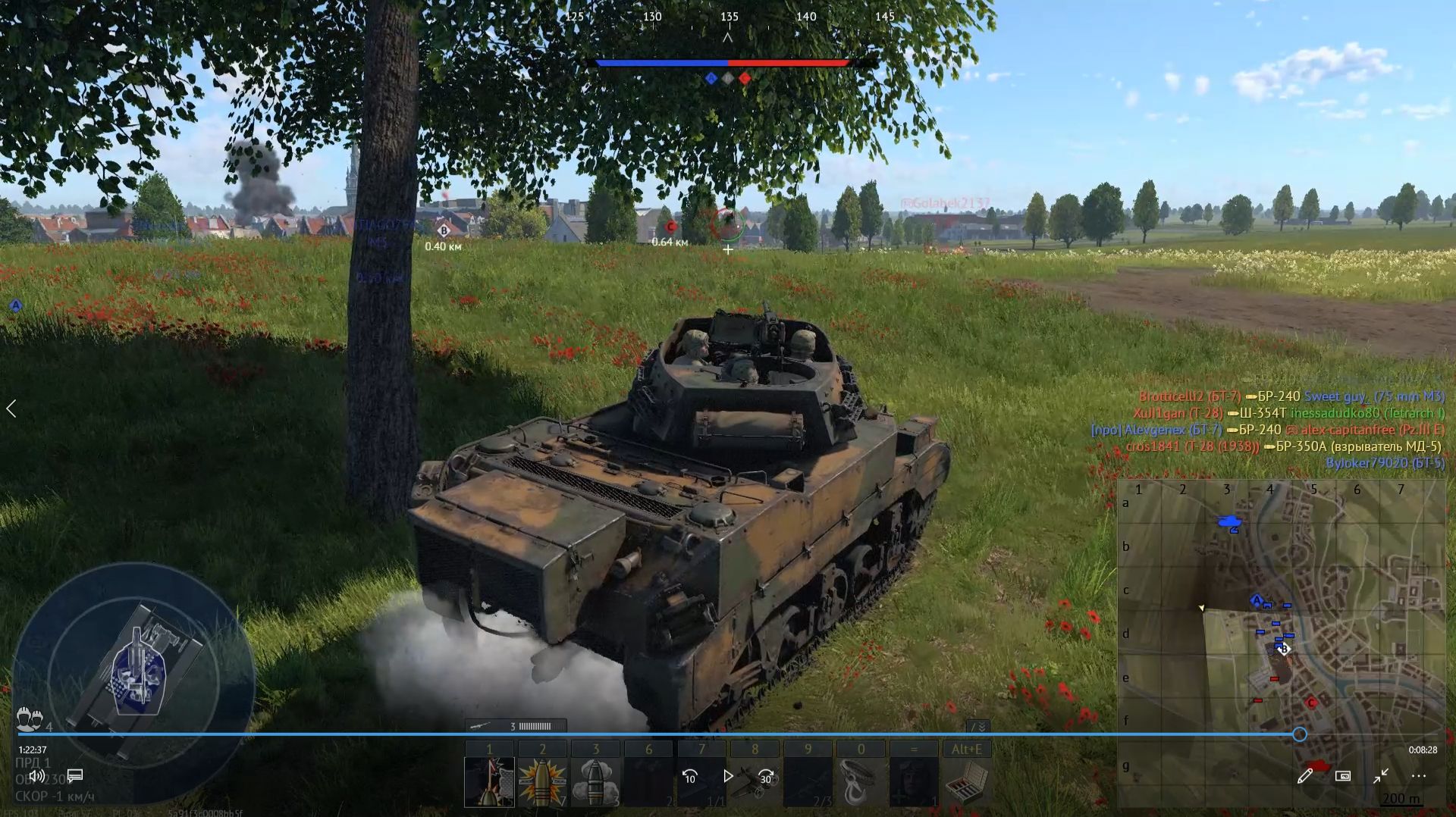 War Thunder  Нарезка   Танкист555