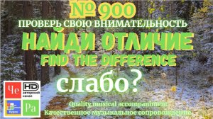 "Найди отличие" / "Spot the Difference" _ выпуск № 900