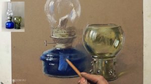 Как писать цветное стекло пастелью: секреты света и прозрачности