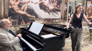 М. Аркадьев-А. Тарковский «Бессмертие» для сопрано и ф-но. Репетиция.Н. Гулицкая А. Эрдыниева