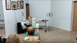 "Гляжу в озёра синие...".Порадовали песнями людей из "Московского долголетия в районе "Куркино"♥️🙋