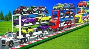 Мультики про машинки - Большие машины - Тяжелые грузовики - Сборник - Мультики для детей