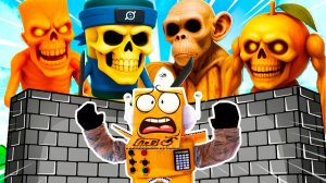 ПОТРАТИЛ $8,642,363 РОБУКСОВ на ЗАЩИТУ ПРОТИВ ЗОМБИ БРЕЙНРОТОВ! Роблокс Zombie Brainrot Defense