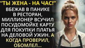 Миллионер взял посудомойку как фальшивую жену на деловой ужин. Но не ожидал того, что она выкинет...