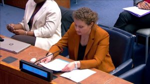 Выступление заместителя А.М.Евстигнеевой на заседании Четвертого комитета ГА ООН