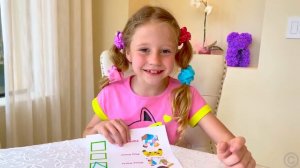 Настя и Папа выполняют список заданий на день