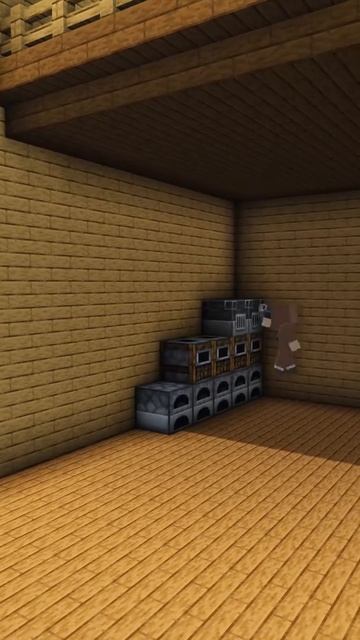 Горный домик в Майнкрафте