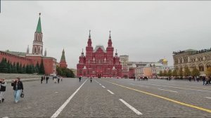 🍁 Россия Красная площадь и Кремль осенняя прогулка