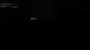 Посадка над ночным Питером