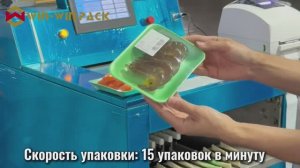Высокопроизводительная упаковочная машина WIN WIN PACK | Для морепродуктов, мяса, фруктов и овощей