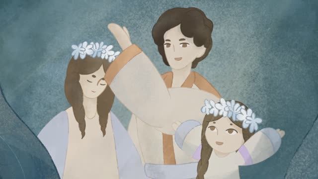 Анимационный ролик студентки СПбГУПТД, созданный на основе стихотворения «Райские птицы»