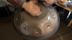 RAV Pan (Hand Pan / Hang Drum) F#2 Nordlys из нержавеющей стали в жестком кейсе/ shamanic moscow