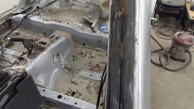 Subaru Forester кап. ремонт кузова часть 8