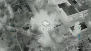 Эпичный прилёт нашего дрона по целой толпе xoxлов, которые немножко заблудились.