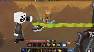 мискас и врискас увидели на bed wars летающего читера интересное видео