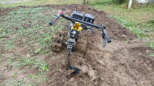 плуг. пробую пахать плугом. какие ошибки. культиватор huter mk-15000