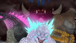 Разрушитель против Конга Шимо и  Годзиллы Эволюция