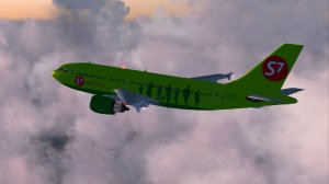 FSX перелёт из холодного Мурманска в Тёплый Сочи. А-310/300