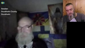 Эстонский дедуска под сведским флагом