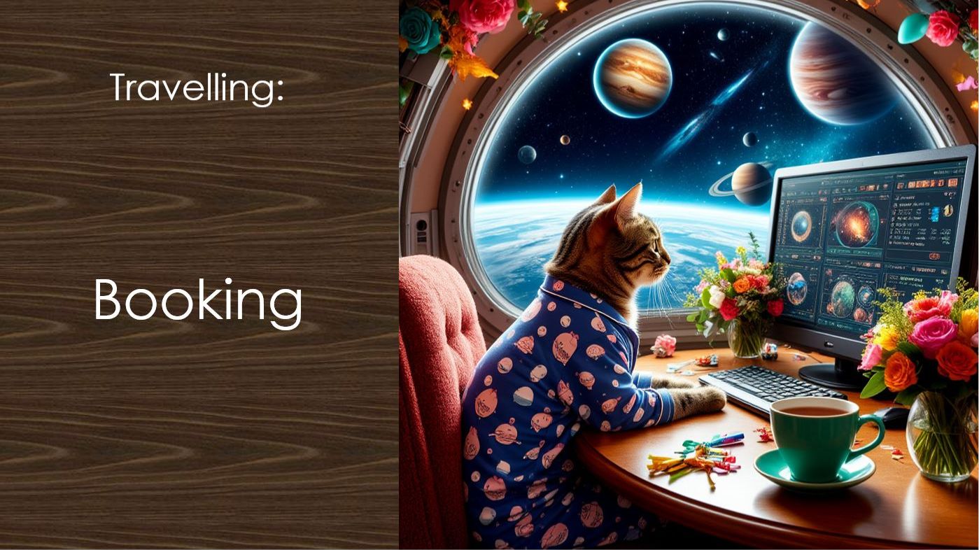 Story # 137 : Travelling : Booking