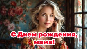 С Днем рождения, мама!