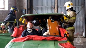 Тренировка по ликвидации последствий ДТП