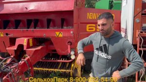New Holland 658 | ОТЗЫВ | Карам из Ельца о пресс-подборщике