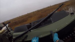 Поворотный модуль в связке с новой подвеской: проверка на болоте и в лесу.