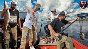 На рыбалку с Удинцевыми. Сезон 2025. Поклевки на каждый заброс. Ночью пришли туземцы 2с