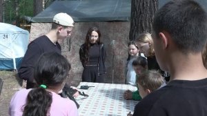 Летние приключения в палаточном лагере