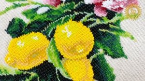 «Лимоны» - набор для вышивания бисером