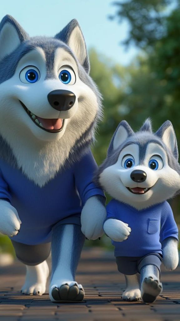 «Придумай свою версию сказки и напиши первые три слова!»#сказкахаска #МояСобачьяСказка #ХаскиПапа