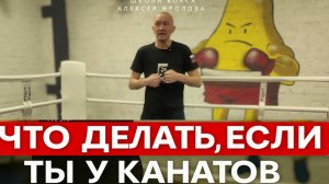 Резкая смена направления с ударом у канатов