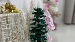 Милая елочка 🎄 из пушистой проволоки 🎄