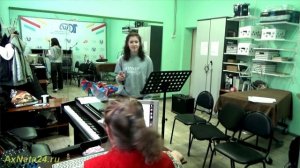 A-Tisket-9я; Верю я-3-голосоведение; Весь этот джаз - тема, дикция. Полина Янгель. Эстрадное пение.