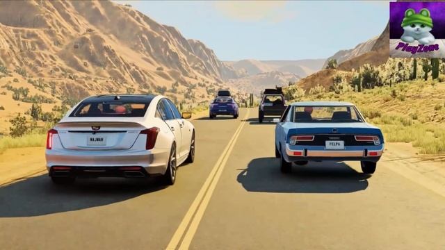 Эпичные аварии в BeamNG drive смотреть онлайн