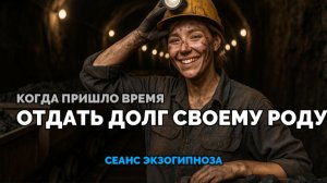 КОГДА ПРИШЛО ВРЕМЯ ОТДАТЬ ДОЛГ СВОЕМУ РОДУ