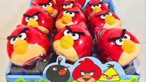 РАСПАКОВКА СЛАДОСТЕЙ - КИНДЕР СЮРПРИЗЫ ANGRY BIRDS